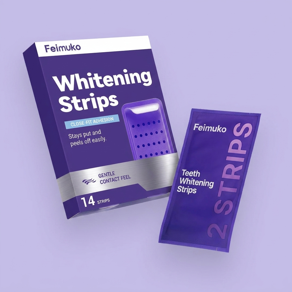 Purple Teeth Whitening Strips