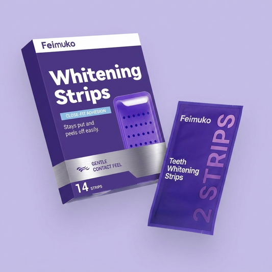 Purple Teeth Whitening Strips