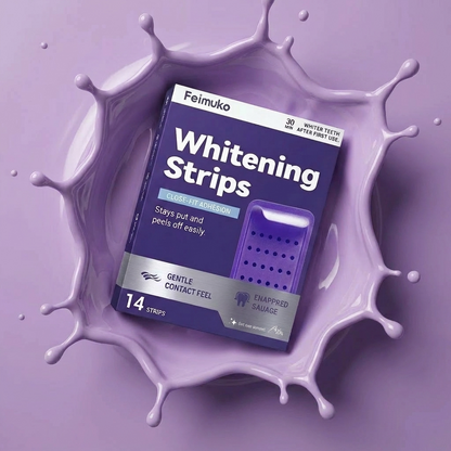 Purple Teeth Whitening Strips