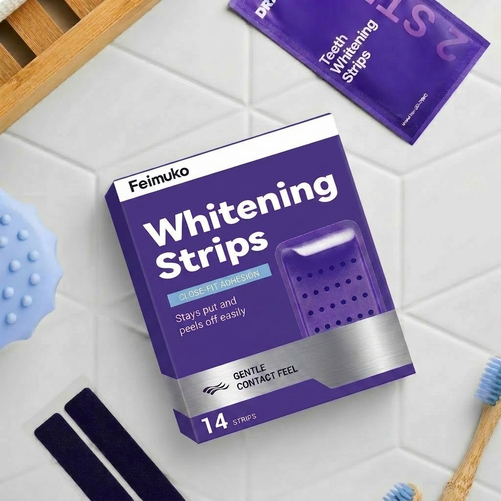 Purple Teeth Whitening Strips