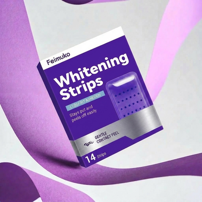 Purple Teeth Whitening Strips